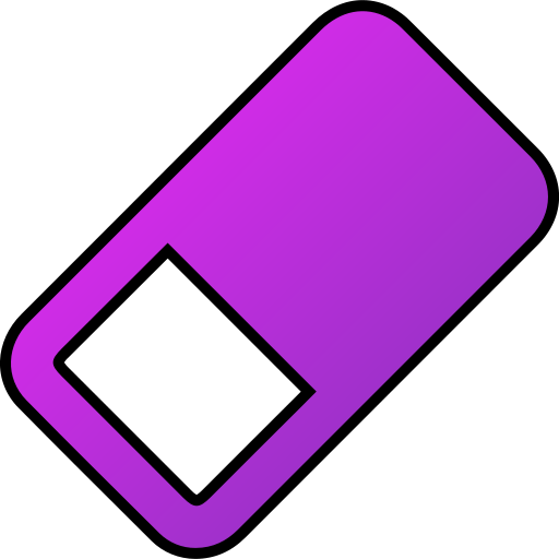 borrador Generic gradient lineal-color icono