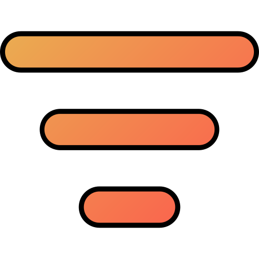 filtrar Generic gradient lineal-color icono