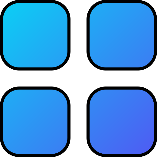 메뉴 Generic gradient lineal-color icon