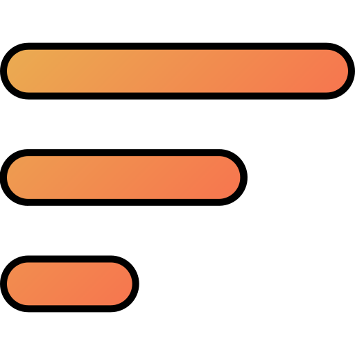 Sort Generic gradient lineal-color icon