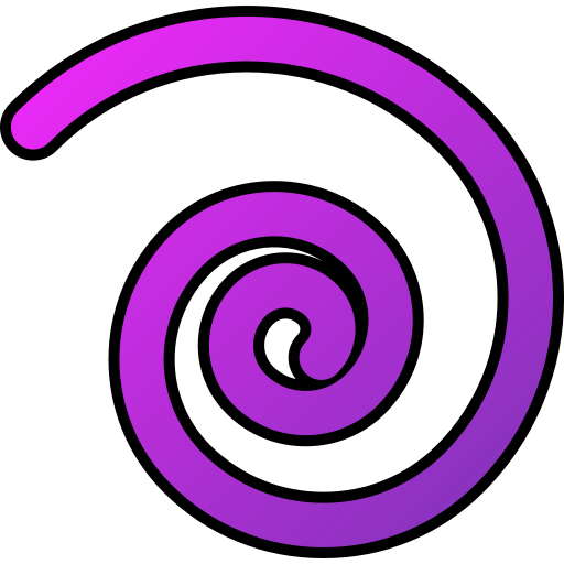 Spiral Generic gradient lineal-color icon