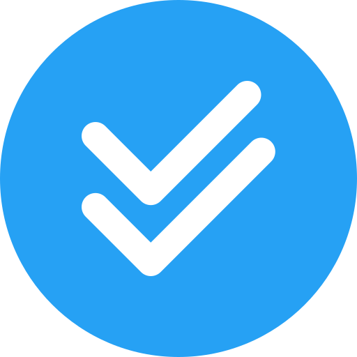 doble verificación Generic color fill icono
