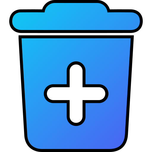 müll Generic gradient lineal-color icon