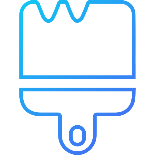 szczotka Generic gradient outline ikona