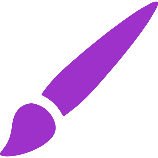 Paint brush Generic color fill icon