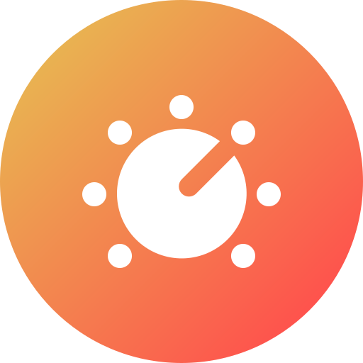 Dial Generic gradient fill icon