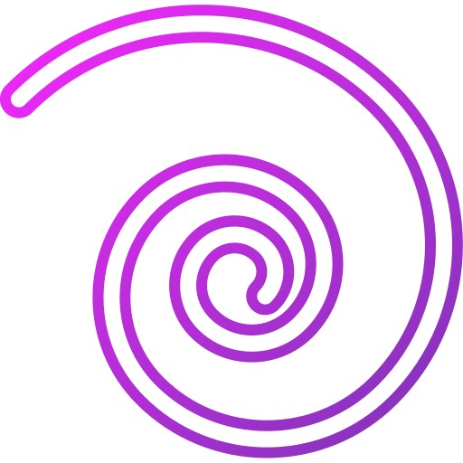 espiral Generic gradient outline icono