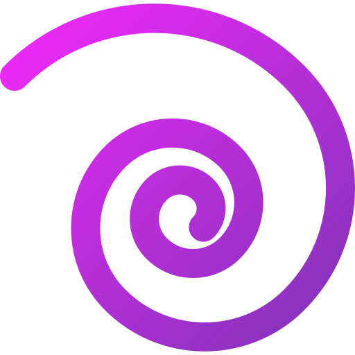 spirale Generic gradient fill Icône
