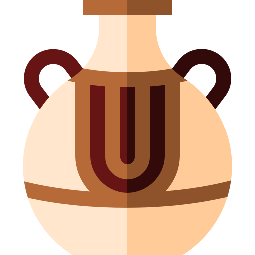 vase Basic Straight Flat icon