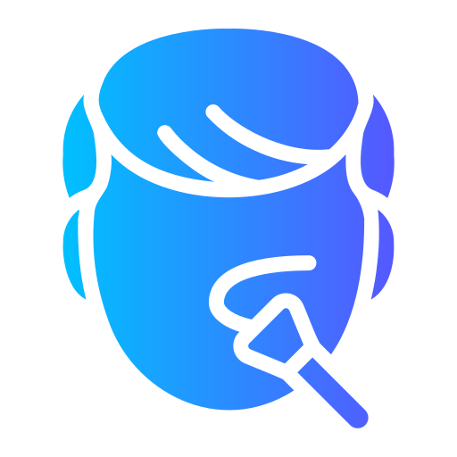 Facial mask Generic gradient fill icon