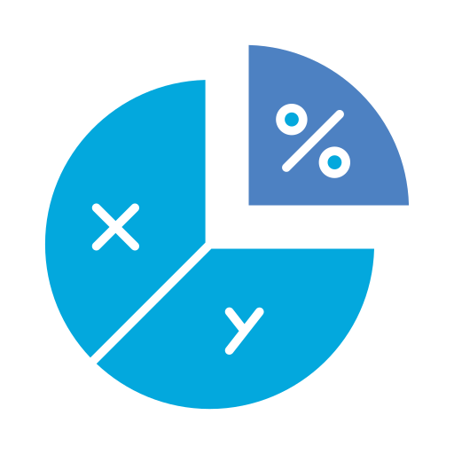 Pie chart Generic color fill icon