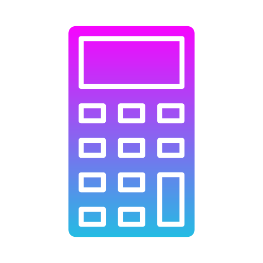 Калькулятор Generic gradient fill иконка