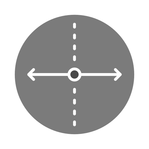 Diameter Generic color fill icon