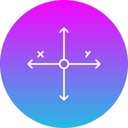 Intersection Generic gradient fill icon