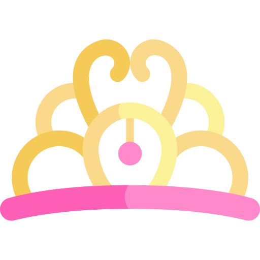 Crown Kawaii Flat icon