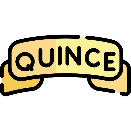 Quince Kawaii Lineal color icon