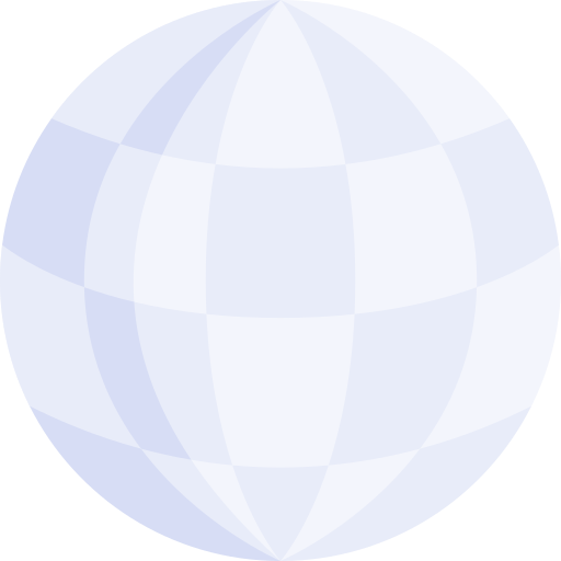 bola de disco Kawaii Flat icono