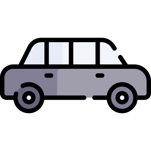 limousine Kawaii Lineal color icon