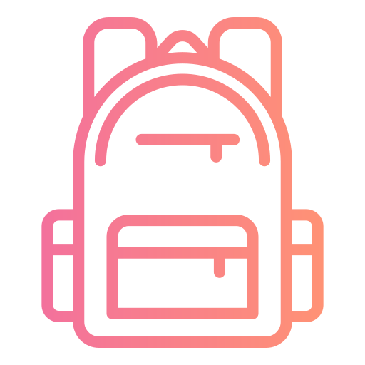 rucksack Generic gradient outline icon