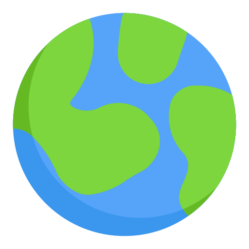 globe Generic color fill Icône