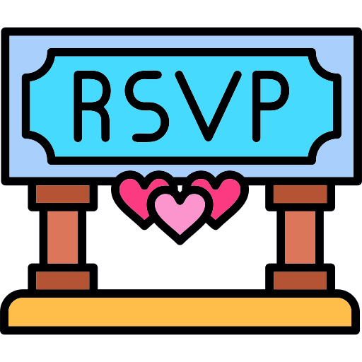 rsvp Generic color lineal-color icon