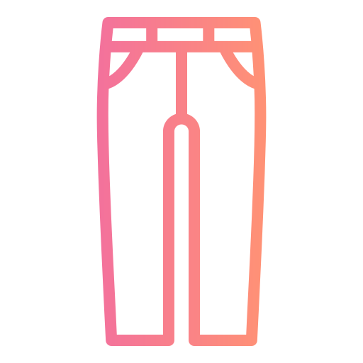 jeans Generic gradient outline icoon