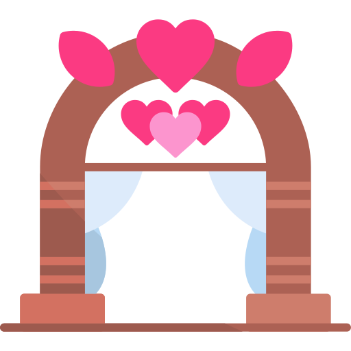 Wedding arch Generic color fill icon