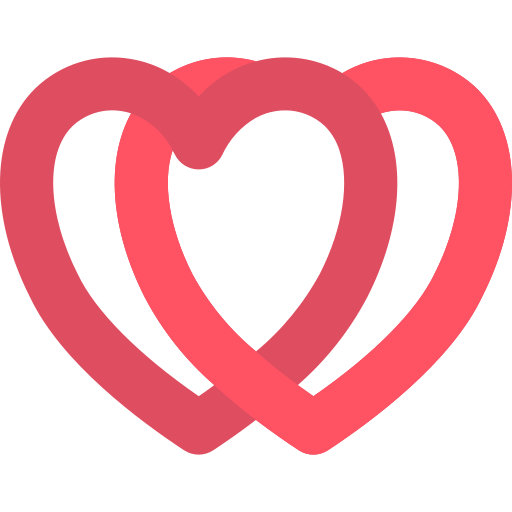 Hearts Basic Miscellany Flat icon