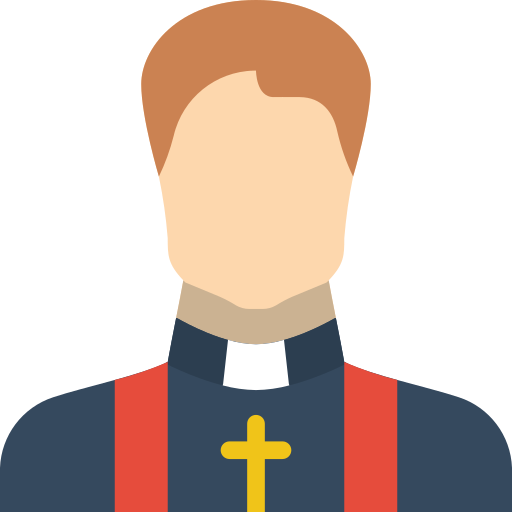Священник Basic Miscellany Flat иконка
