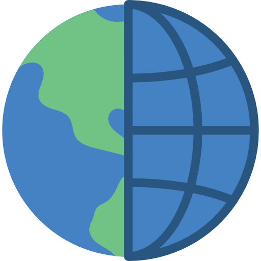 Globe Basic Miscellany Flat icon