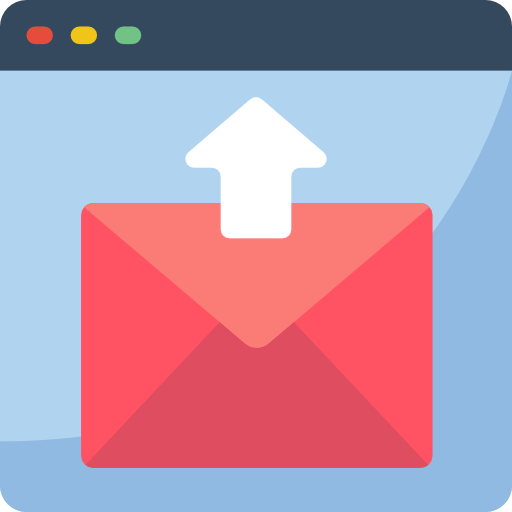Send mail Basic Miscellany Flat icon