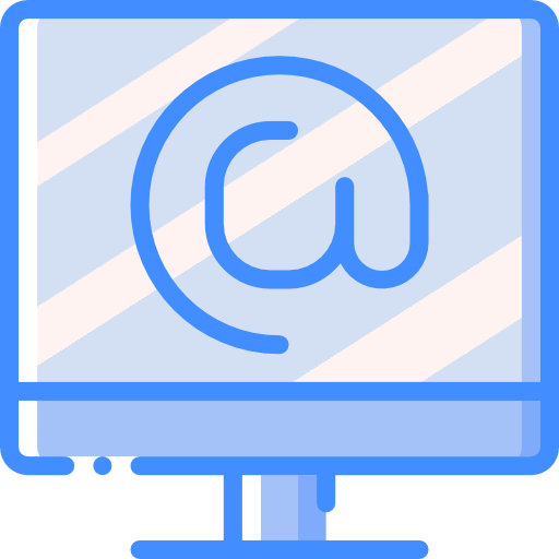 Website Basic Miscellany Blue icon