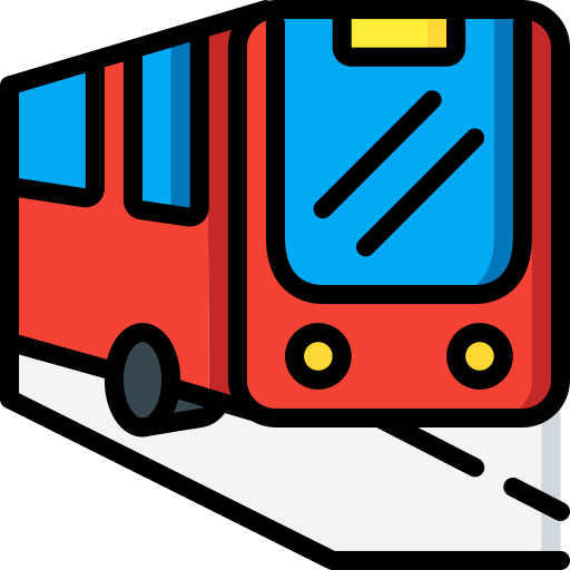 Автобус Basic Miscellany Lineal Color иконка