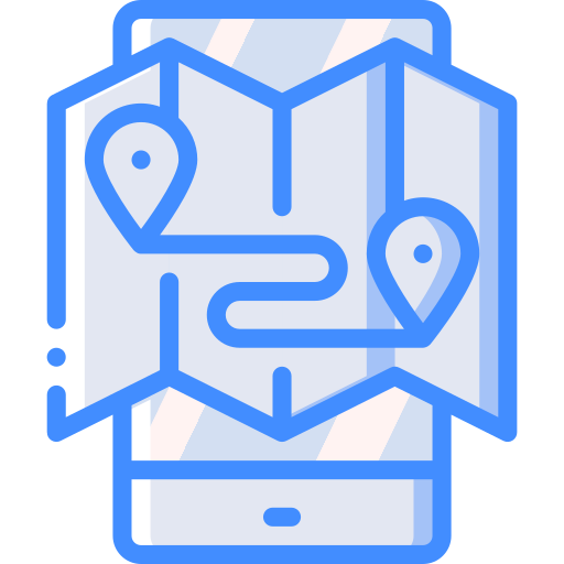 mappa mobile Basic Miscellany Blue icona