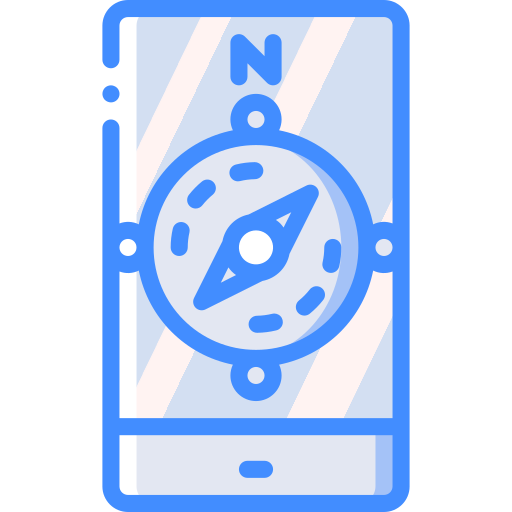 Compass Basic Miscellany Blue icon