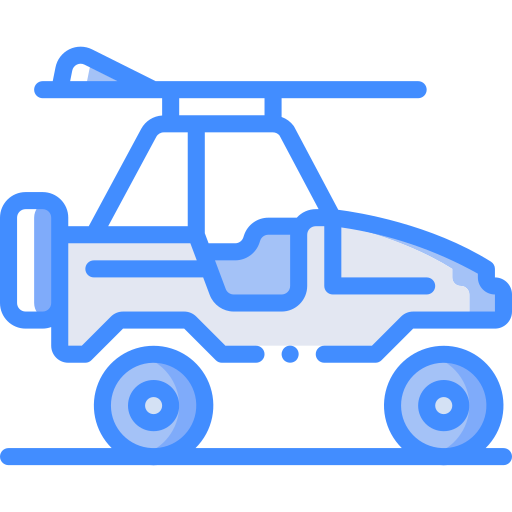 buggy Basic Miscellany Blue icon