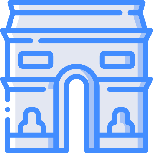 경계표 Basic Miscellany Blue icon