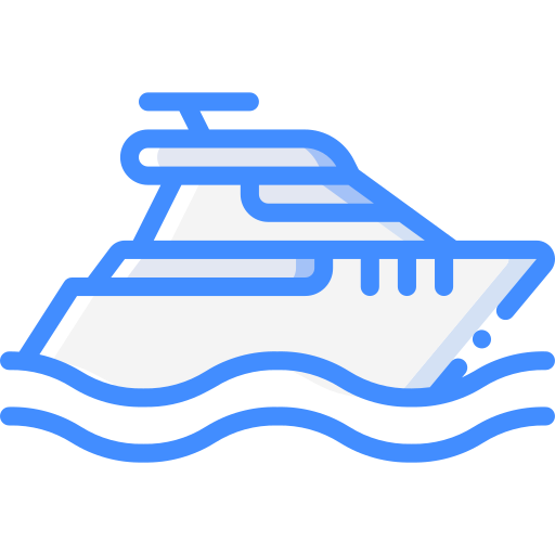bateau Basic Miscellany Blue Icône