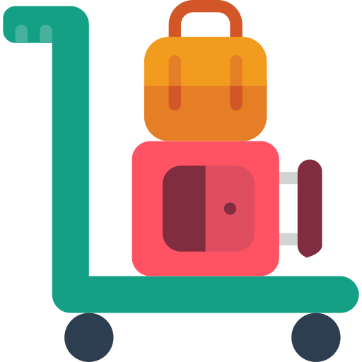 bagaż Basic Miscellany Flat ikona