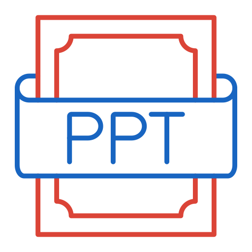 ppt Generic color outline icon