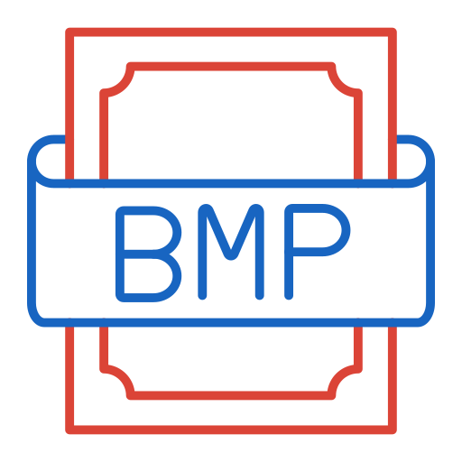 bmp Generic color outline icon