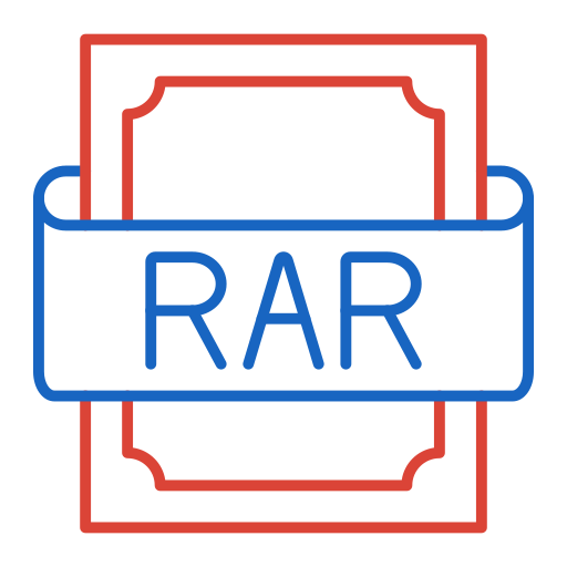 rar Generic color outline ikona