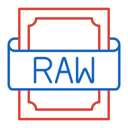 rauw Generic color outline icoon