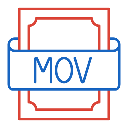 mov Generic color outline icon