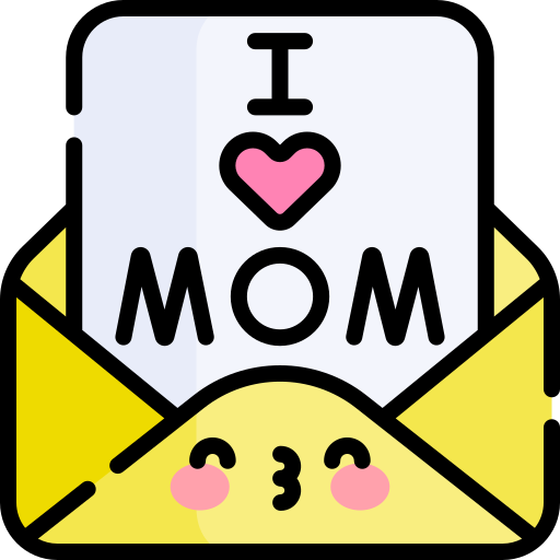 Mothers day Kawaii Lineal color icon