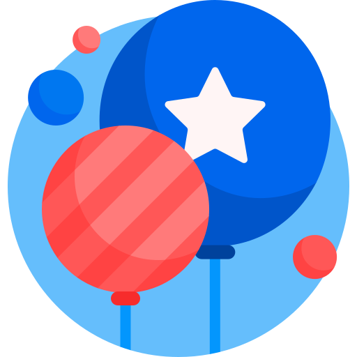 luftballons Detailed Flat Circular Flat icon