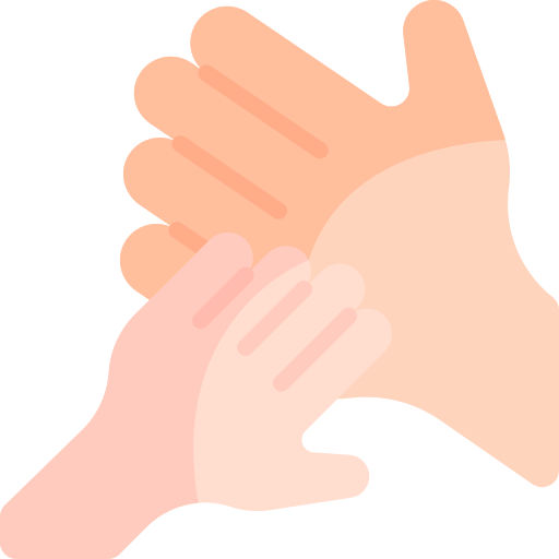 Руки Kawaii Flat иконка