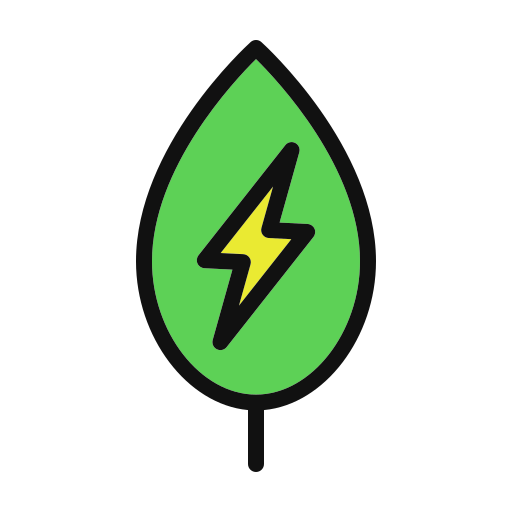 energía ecológica Generic color lineal-color icono