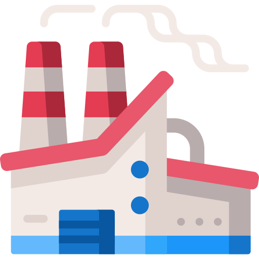 Factory Special Flat icon