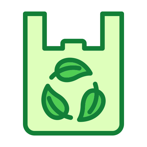 Eco bag Generic color lineal-color icon